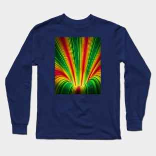 Trippy tunnel silhou optic Long Sleeve T-Shirt